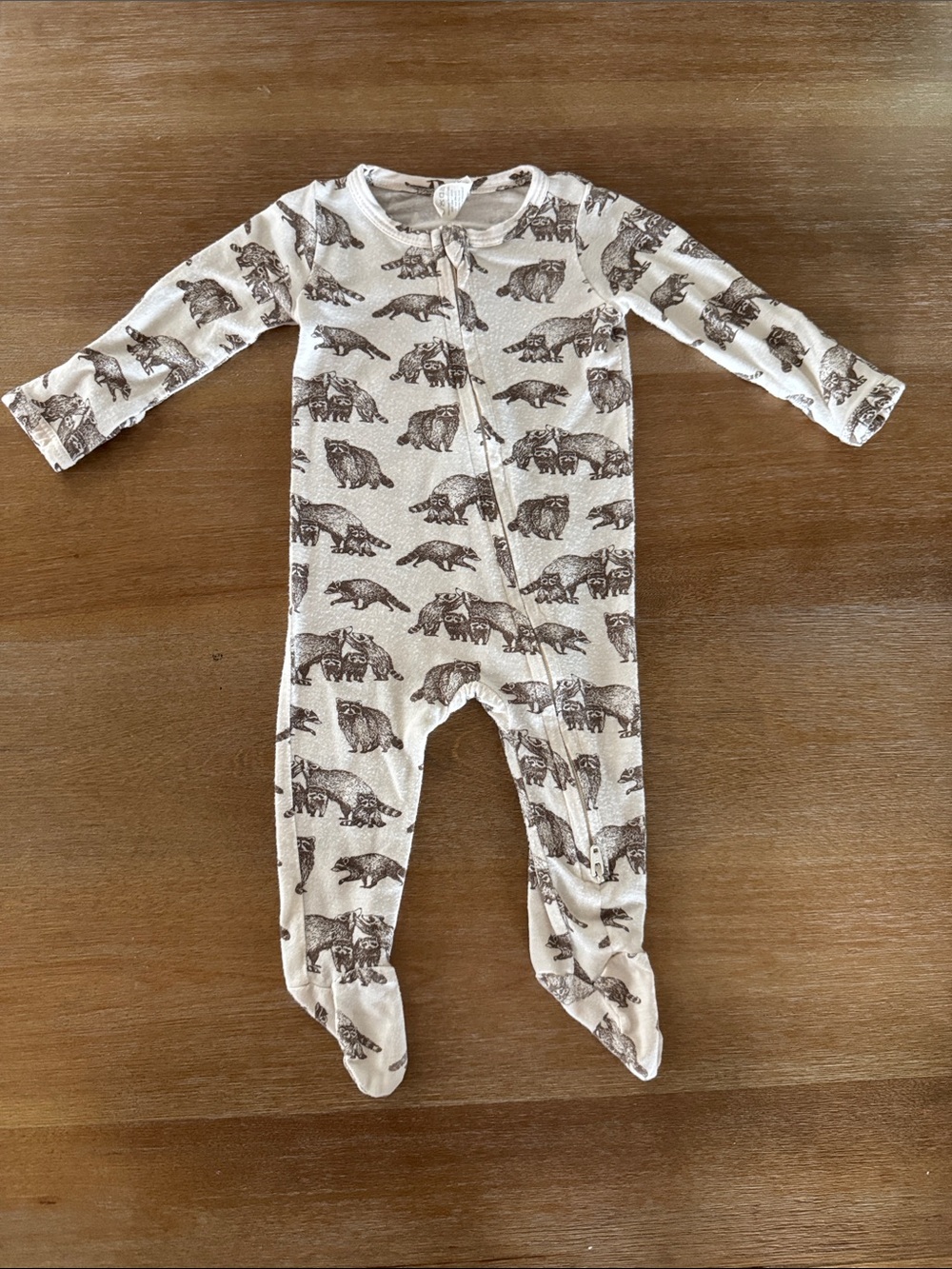 Kate Quinn raccoon footies